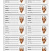 Premium Name Sticker Design - Santali Olchiki font