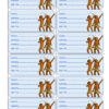 Premium Name Sticker Design - Santali Olchiki font