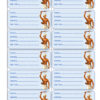 Premium Name Sticker Design - Santali Olchiki font